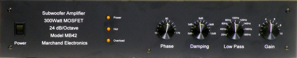 Subwoofer Power Amplifier