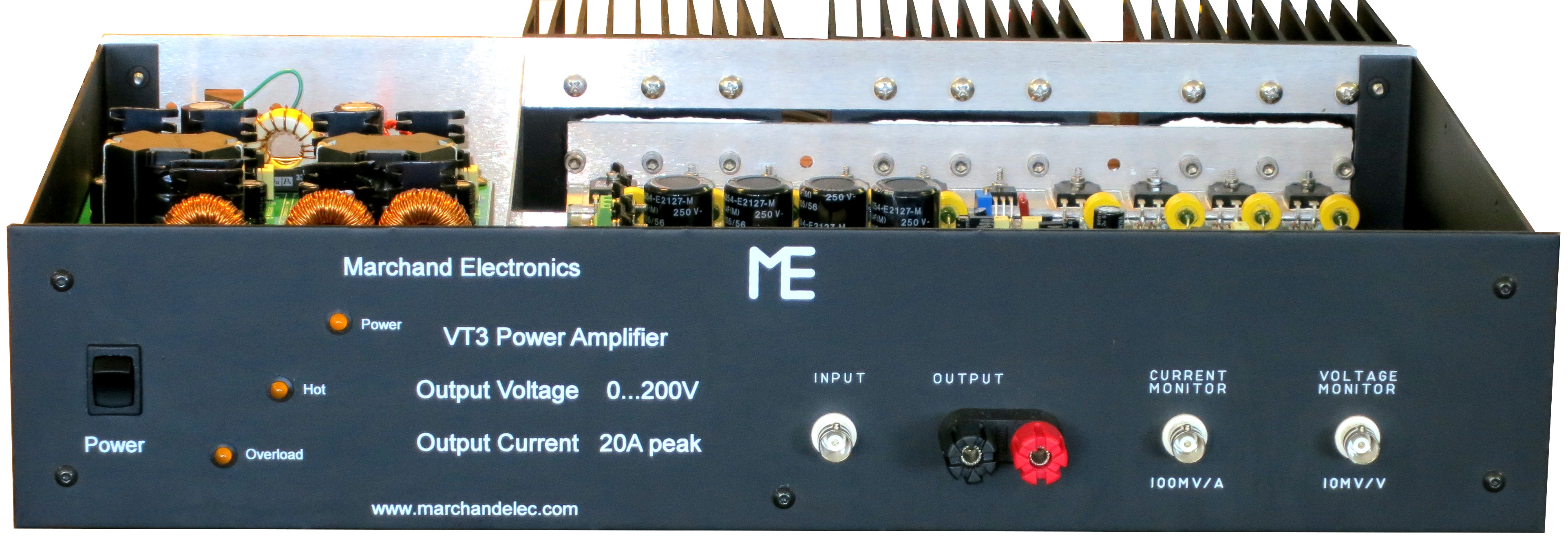 Marchand Electronics High current, voltage power amplifier for piezo