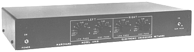 XM16 Octave Electronic Crossover